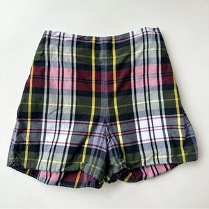 Plaid Holiday Shorts